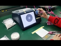 microscopio de la inspección de la máquina de la fabricación del cordón de remiendo de la fibra 400x