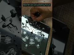 Plantilla de pulido de férula para latiguillo de fibra óptica de 2,5 mm y 1,25 mm, 32 posiciones