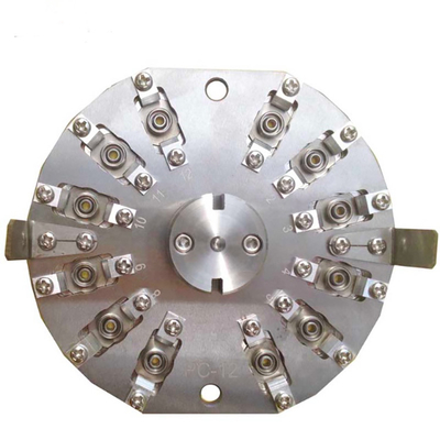 calidad  Fiber Optic FC UPC Polishing Fixture 12 Connectors Polishing Jig fábrica