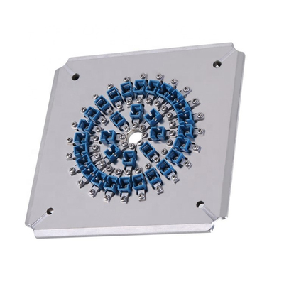 Placa de pulido S136 de acero inoxidable de la fibra óptica del conector de 32 SC portuarios/de la PC