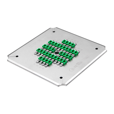 36 conector plantilla/accesorio de pulido de la fibra óptica de la vivienda del LC/de APC