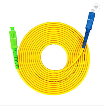 SC a una cara UPC APC del cordón de remiendo de la fibra óptica de 3meters 3.0m m G652D