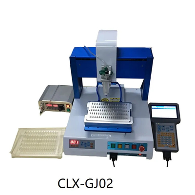 Inyección de epoxy automática de la máquina de la fabricación del cordón de remiendo de la fibra CLX-DJ02