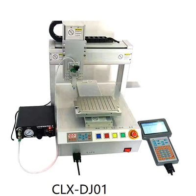 Inyección de epoxy automática de la máquina de la fabricación del cordón de remiendo de la fibra CLX-DJ02