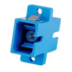 Adaptador óptico de la fibra del SC UPC, adaptador a una cara de la fibra óptica de FTTH