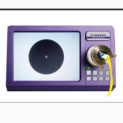 Operación conveniente del microscopio de inspección de fibra óptica CLX-7000 3W para Endface Inspector 400x