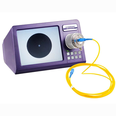 Cordón de remiendo que hace microscopio 200X 400X de la fibra óptica de Endface la pantalla de 8 pulgadas