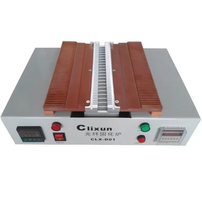 Fibra óptica vertical del conector del ST del SC LC FC que cura poder del horno 800W