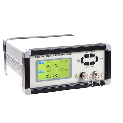 máquina óptica del probador de la pérdida de vuelta de la inserción de la fibra de la alta precisión de 3kg EXW FTTH AC260V
