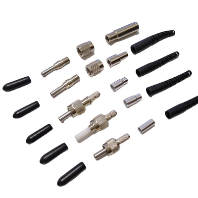 SMA 905 Conector de fibra óptica Ferrule/adaptador de metal para el cable de parche 200um 300um 400um 600um