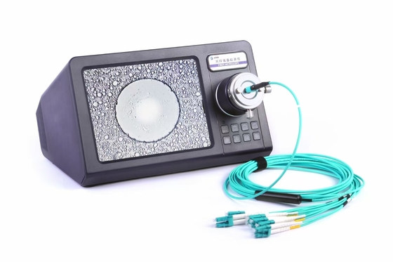 MPO MTP LC SC FC ST Detector de parche Cordón Pigtail Jumper Producción Microscopio de inspección de fibra óptica de cara final