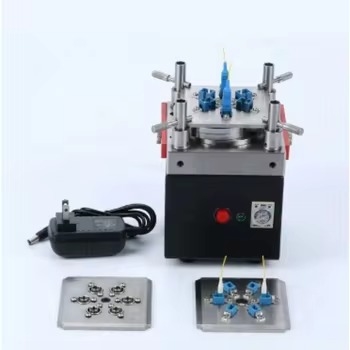 Máquina pulidora de fibra de fácil operación, mini portátil, para pulido de fibra óptica en campo