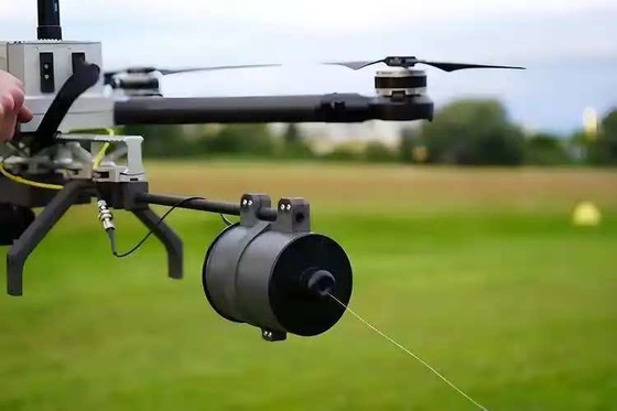 G657A2 Fibra óptica desnuda de un solo modo de 0,25 mm para cable de drones FTTH