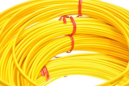 Cable de fibra óptica LSZH amarillo de 1 conductor para conexiones confiables y consistentes