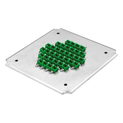 36 Positions SC APC Connector Fiber Optic Polishing Jig with Hardened Stainless Steel S2316 and APC Return Loss ≥60dB