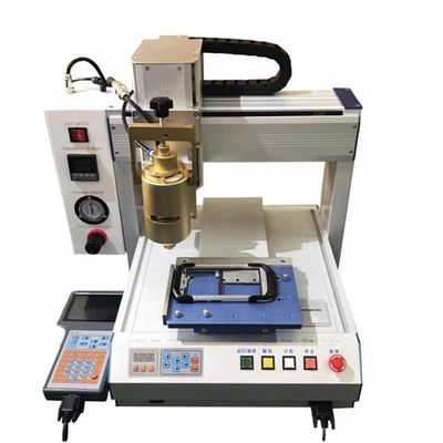 Máquina de goteo automática de silicona UV eficiente con 300W de potencia y 70 kg de peso para la distribución de pegamento de precisión