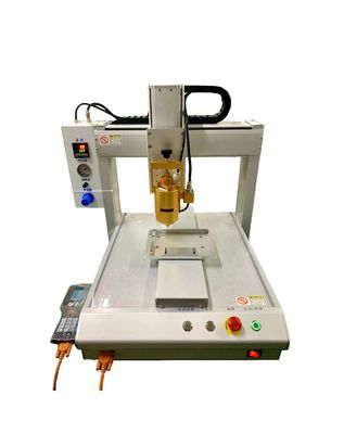 Máquina de goteo automática de silicona UV eficiente con 300W de potencia y 70 kg de peso para la distribución de pegamento de precisión
