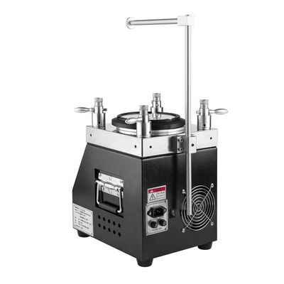 126W High-precision Fiber Optic Patch Cord Production Machine with Adjustable Speed 140RPM and 48 pcs MU/LC Capacity