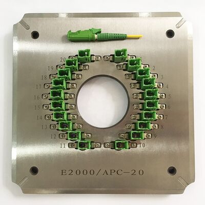 E2000/APC20 Instalación de pulido de fibra óptica de puerto para uso FTTH con construcción de acero inoxidable S136