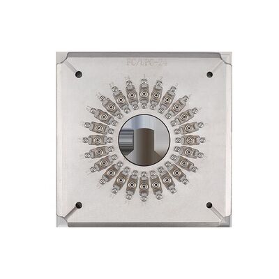 36 Posiciones Acero inoxidable de alta eficiencia FC UPC Accesorio de pulido para conector de fibra Jig de pulido