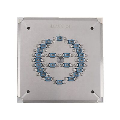 Caras de extremo pulidas de alta calidad y datos 3D LC APC Fijación de pulido de fibra óptica con construcción de acero inoxidable endurecido