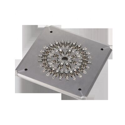 Jig de pulido de fibra óptica de acero inoxidable endurecido S2316 para conectores FC con capacidad 24/32/36 y pérdida de inserción ≤ 0,20 dB