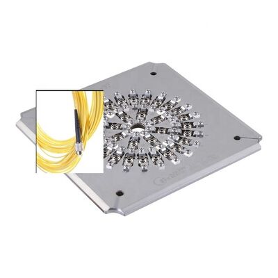 Acero inoxidable endurecido S136 32 Instalación de pulido de conectores de núcleo para caras finales pulidas de alta calidad