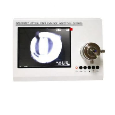 microscopio de la inspección de la fibra de Endface de la máquina de la fabricación del cordón de remiendo de la fibra de 10000Hours 400X