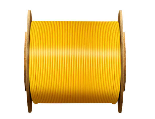 Solo cable G652 del cordón de remiendo de la fibra óptica de la base del solo modo