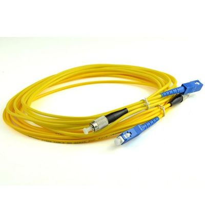 Sc al aire libre del descenso del cordón de remiendo de la fibra óptica de ROHS al cordón de remiendo de Fc 3.0m m los 2m