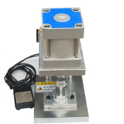 Máquina que prensa neumática vertical de la máquina de la fabricación del cordón de remiendo de la fibra del ST MU del SC LC FC
