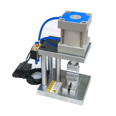 Máquina que prensa neumática vertical de la máquina de la fabricación del cordón de remiendo de la fibra del ST MU del SC LC FC