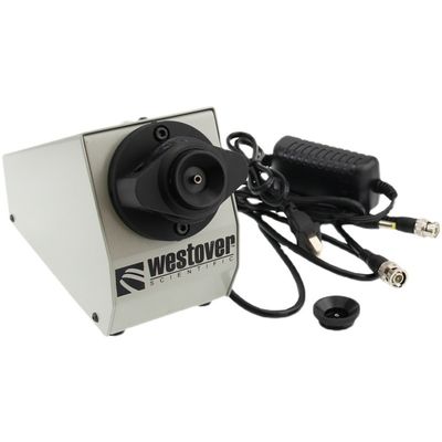 microscopio de la inspección de la fibra óptica 20X, microscopio de fibra óptica con la reproducción de vídeo