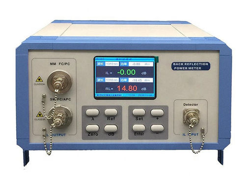 precisión del probador de la pérdida de vuelta de la fibra de la inserción de 1310/1550nm IL RL alta