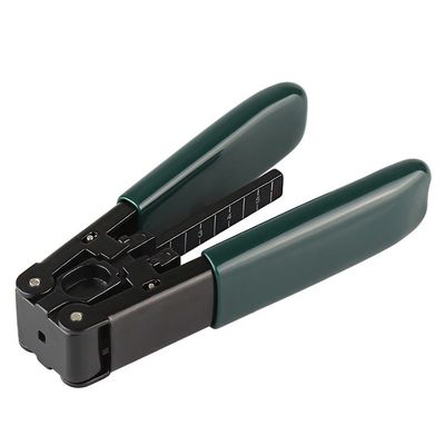 separador del cable de descenso de Ftth del almacenador intermediario de los alicates de las herramientas del cable de fribra óptica de la chaqueta de la longitud de 115m m