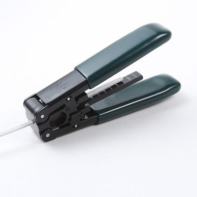 separador del cable de descenso de Ftth del almacenador intermediario de los alicates de las herramientas del cable de fribra óptica de la chaqueta de la longitud de 115m m