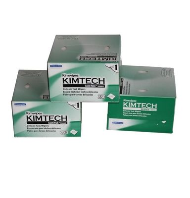 Herramientas libres de polvo del cable de fribra óptica que limpian los trapos 280PCS/Box altamente absorbente