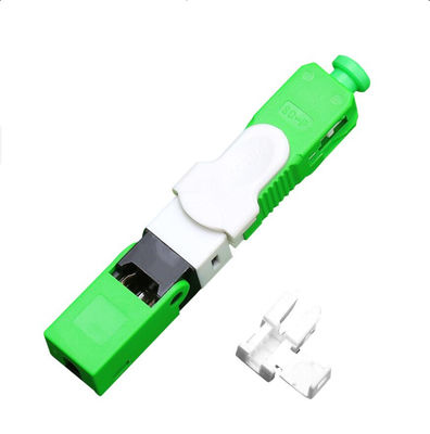 Sc rápido Upc del conector de la red de FTTH FTTB FTTX