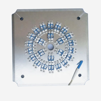 Accesorio de la fibra óptica de la estructura de IPC, plantilla de pulido para la máquina óptica de la base de la fibra