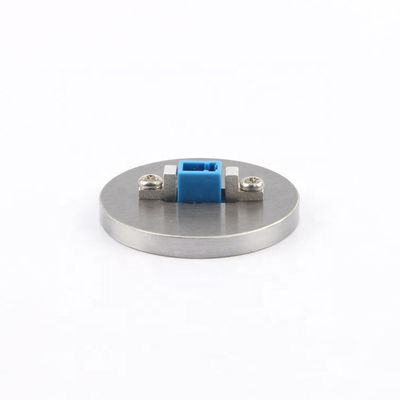 Mano de fibra óptica que pule UPC Lc que pule a Puck Disc Stainless Steel