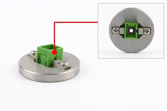 Virola de pulido Puck Hand Use del accesorio del cordón de remiendo de la fibra óptica del conector del SC