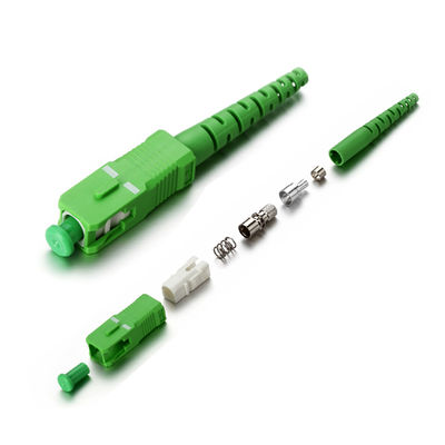 conector a una cara del Sc de Kit Strong Compatibility PBT APC del conector de la fibra óptica 1310/1550nm