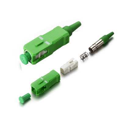 conector a una cara del Sc de Kit Strong Compatibility PBT APC del conector de la fibra óptica 1310/1550nm