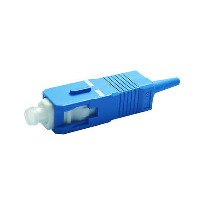 Conectores estándar del cordón de remiendo de la fibra de la PC del SC del IEC para los puentes de la fibra de 0.9/2.0/3.0m m