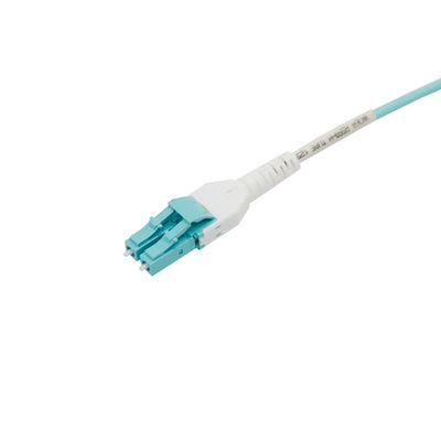 Conector a dos caras del LC del cable de fribra óptica SM/OM3/OM4 para el cordón de remiendo acorazado