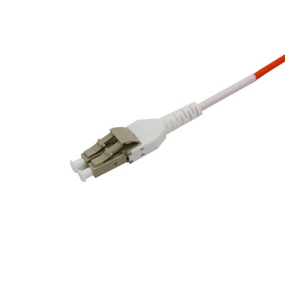 Conector a dos caras del LC del cable de fribra óptica SM/OM3/OM4 para el cordón de remiendo acorazado