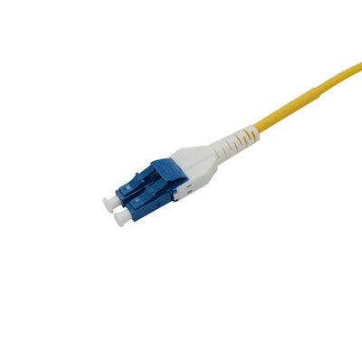 Conector a dos caras del LC del cable de fribra óptica SM/OM3/OM4 para el cordón de remiendo acorazado