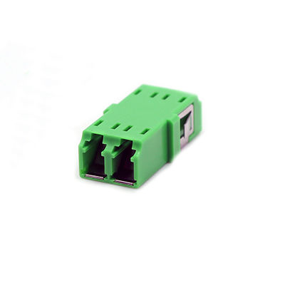 Adaptador a dos caras de SM/MM/OM3/OM4 Lc APC, adaptador del cable de fribra óptica con el obturador interno