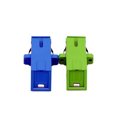 Adaptador a una cara del SC del obturador auto SM UPC, alta precisión Lc al adaptador del St