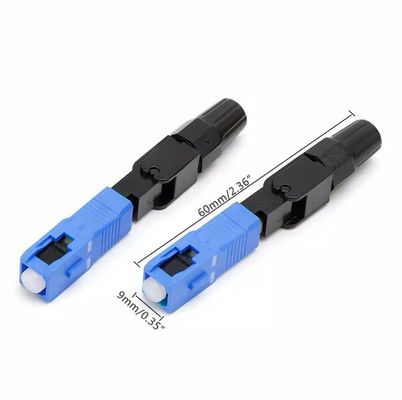 Conectores rápidos de la fibra óptica de FTTH SM milímetro